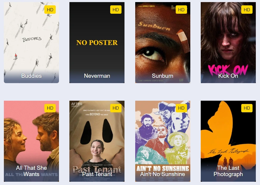movies list